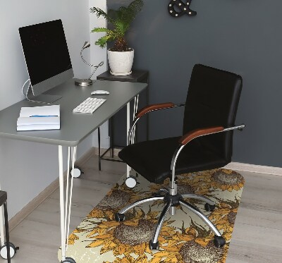 Tapis fauteuil bureau do biura Tournesols rétro