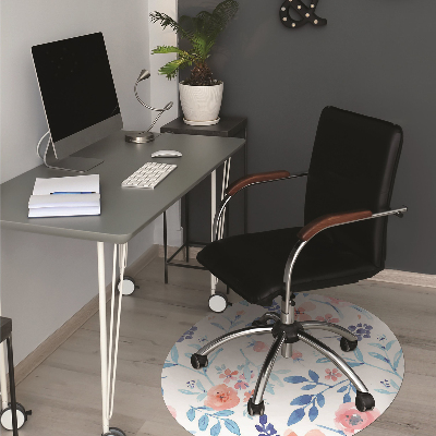 Tapis fauteuil bureau do biura Art botanique