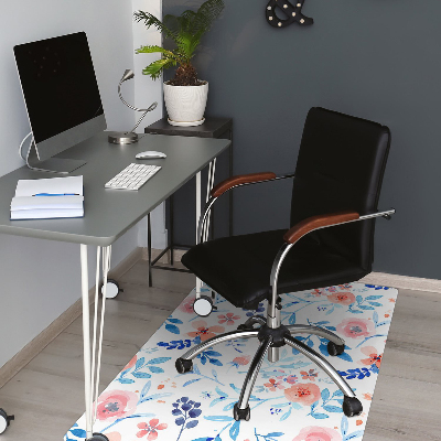 Tapis fauteuil bureau do biura Art botanique