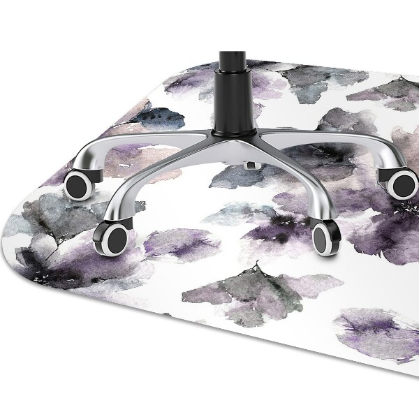 Tapis bureau Fleurs sombres
