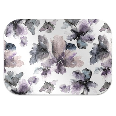 Tapis bureau Fleurs sombres