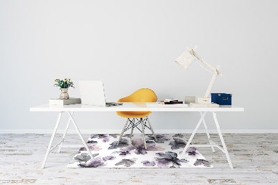 Tapis bureau Fleurs sombres