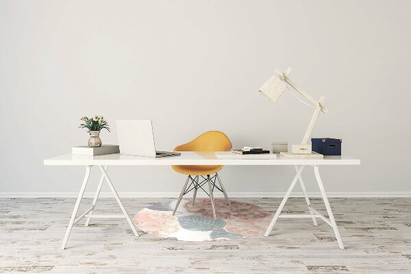 Tapis fauteuil bureau do biura Lit de fleurs dessiné