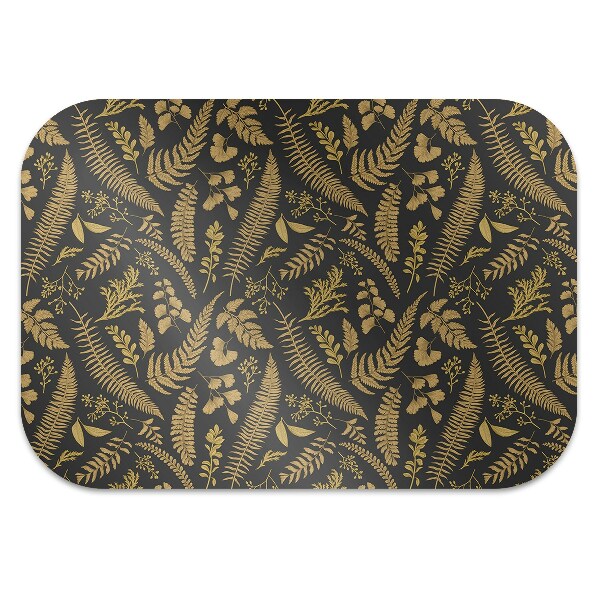 Tapis pour chaise de bureau Fougère d'or