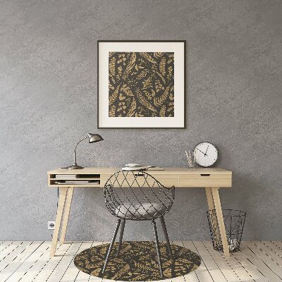 Tapis pour chaise de bureau Fougère d'or