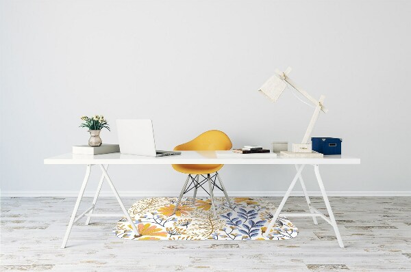 Tapis pour chaise de bureau Prairie pastel