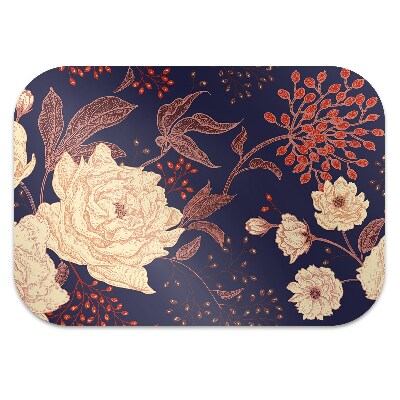 Tapis protège sol Rose avec Rowan