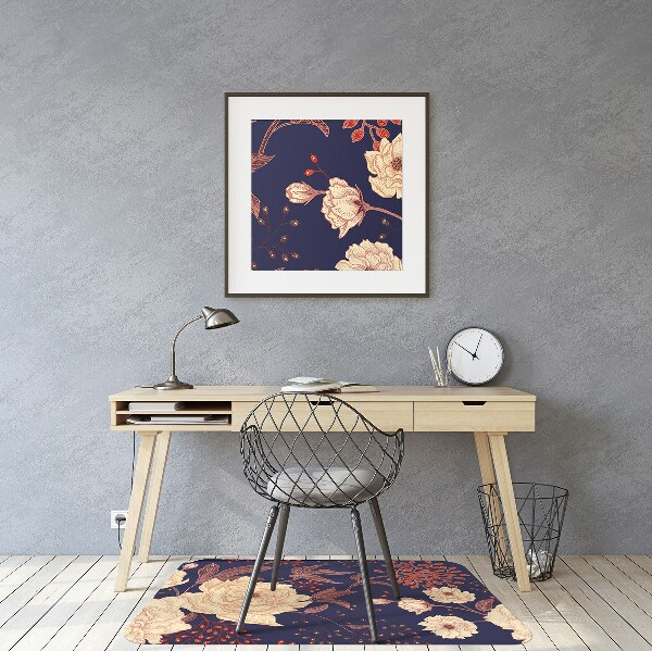 Tapis protège sol Rose avec Rowan