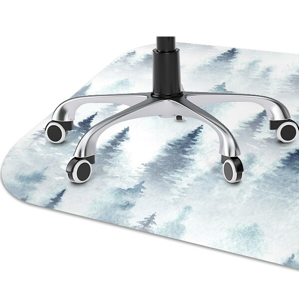 Tapis bureau Forêt brumeuse