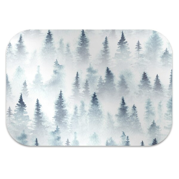 Tapis bureau Forêt brumeuse