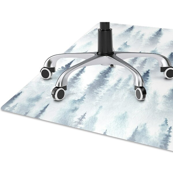 Tapis bureau Forêt brumeuse