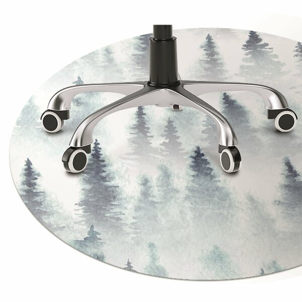 Tapis bureau Forêt brumeuse