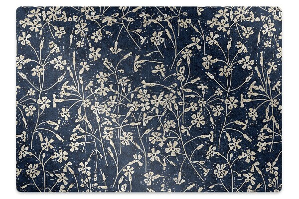 Tapis bureau Motif floral