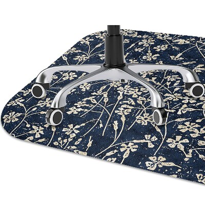 Tapis bureau Motif floral