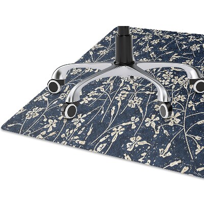 Tapis bureau Motif floral