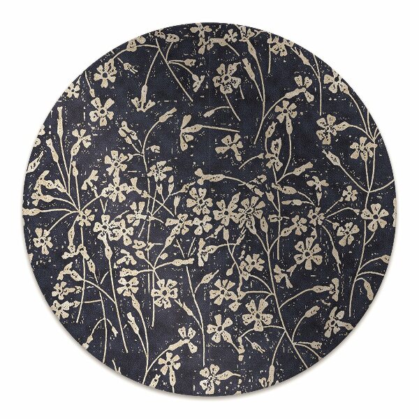Tapis bureau Motif floral