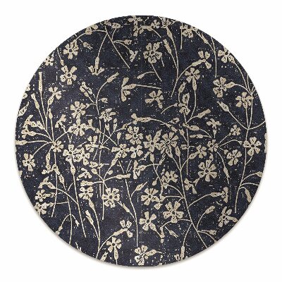 Tapis bureau Motif floral