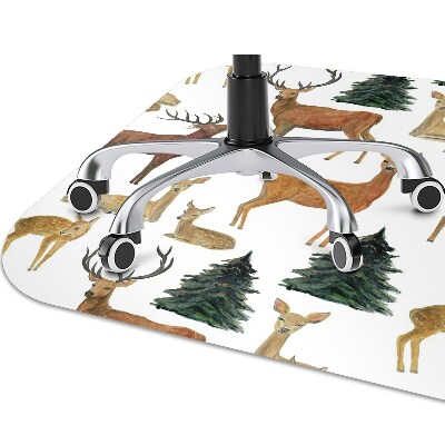 Tapis de chaise de bureau Cerf