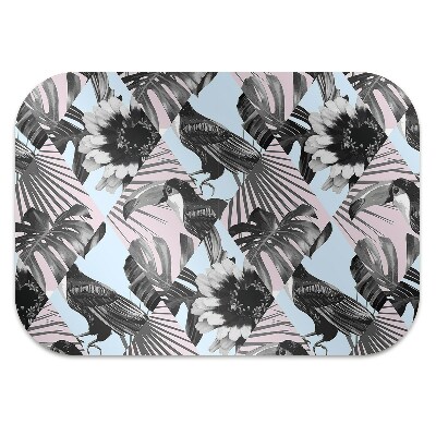 Tapis de chaise Patchwork tropical