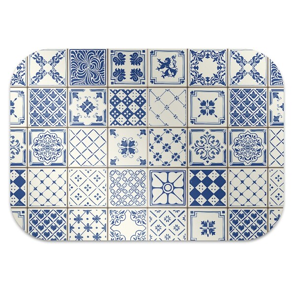 Tapis de chaise de bureau Tuiles Azulejos