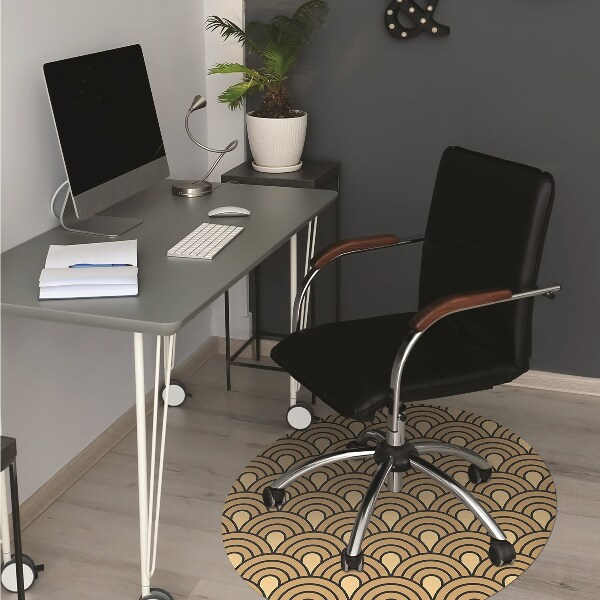 Tapis pour chaise de bureau Art vintage