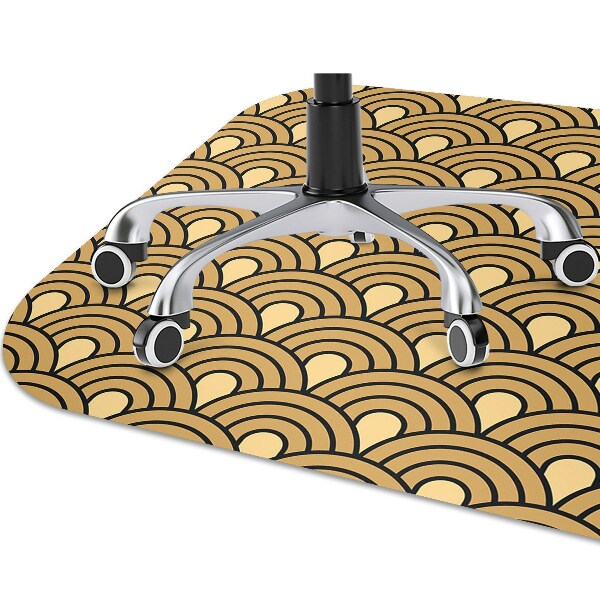 Tapis pour chaise de bureau Art vintage