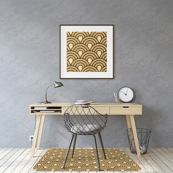 Tapis pour chaise de bureau Art vintage
