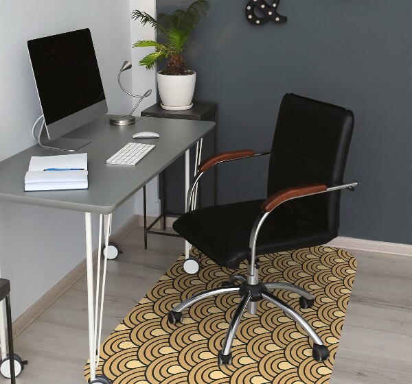 Tapis pour chaise de bureau Art vintage