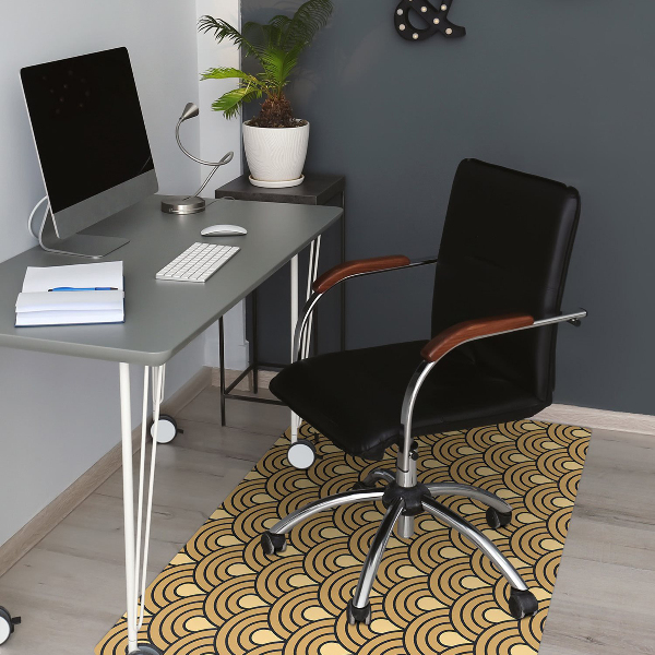Tapis pour chaise de bureau Art vintage