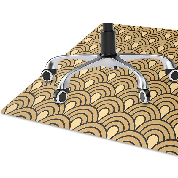 Tapis pour chaise de bureau Art vintage