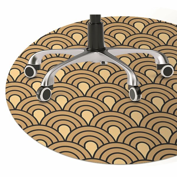 Tapis pour chaise de bureau Art vintage