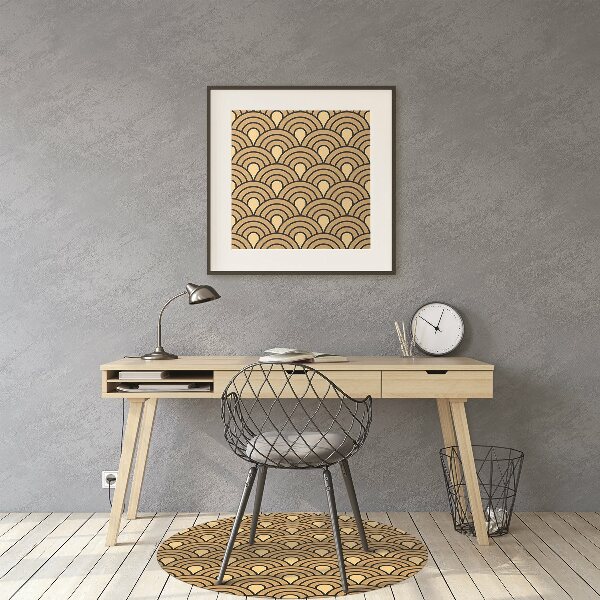 Tapis pour chaise de bureau Art vintage