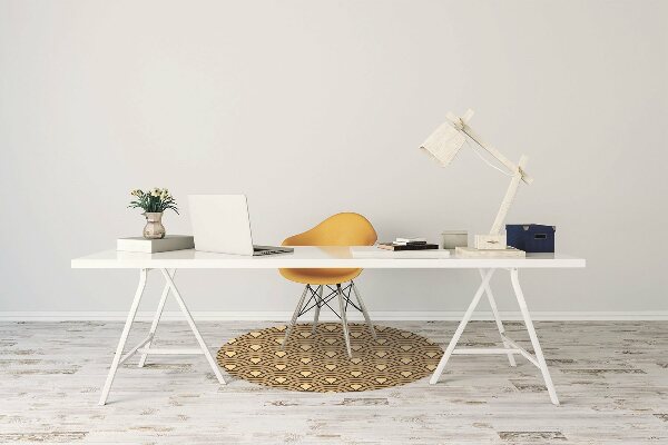 Tapis pour chaise de bureau Art vintage