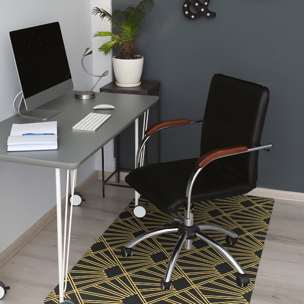 Tapis bureau Style art déco