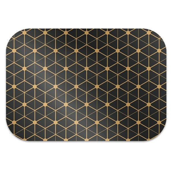Tapis bureau Hexagonal