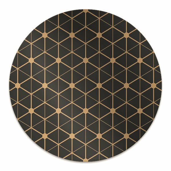 Tapis bureau Hexagonal