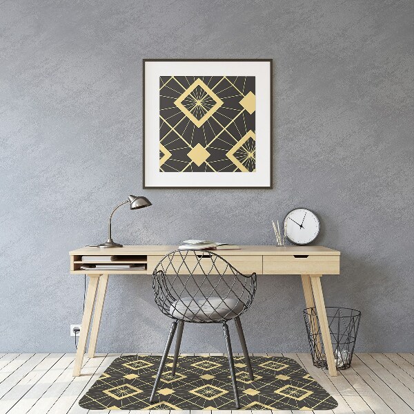 Tapis pour chaise de bureau Modèle rétro