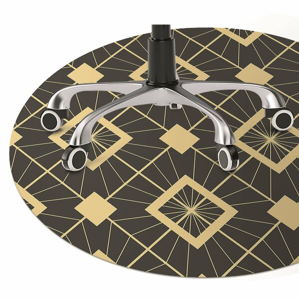 Tapis pour chaise de bureau Modèle rétro