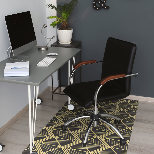 Tapis fauteuil bureau do biura Tuiles modernes