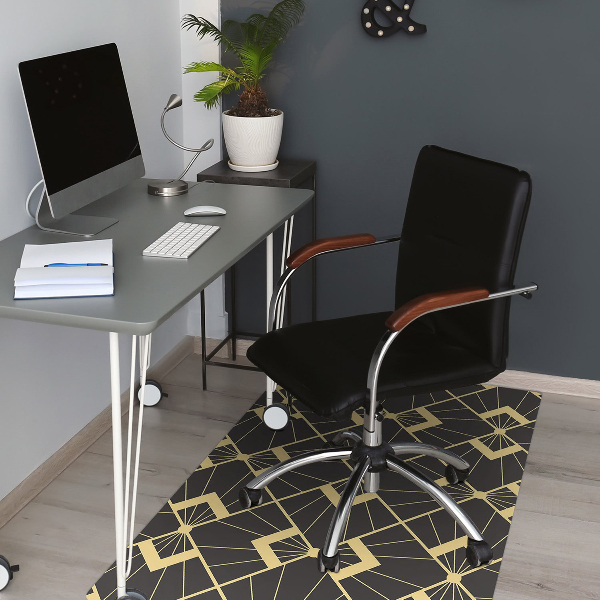 Tapis de chaise de bureau Modèle moderne