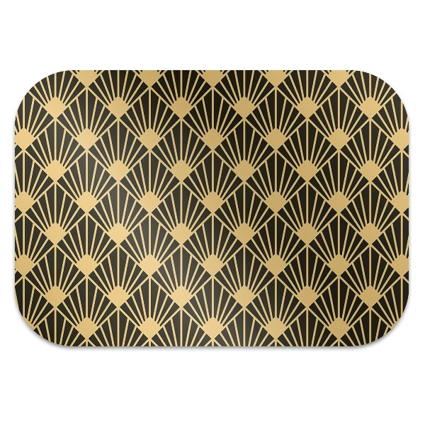 Tapis de chaise de bureau Art Déco
