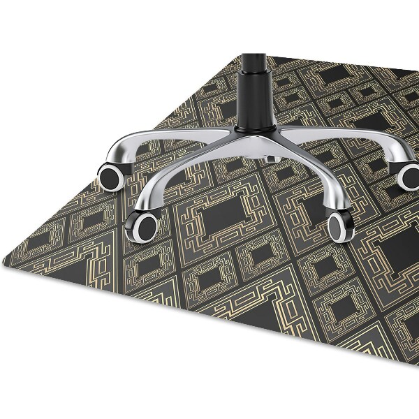 Tapis de chaise de bureau Carrelage