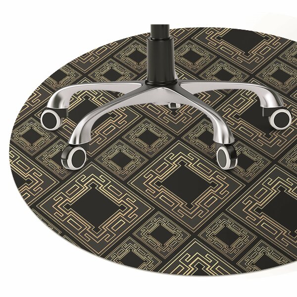 Tapis de chaise de bureau Carrelage