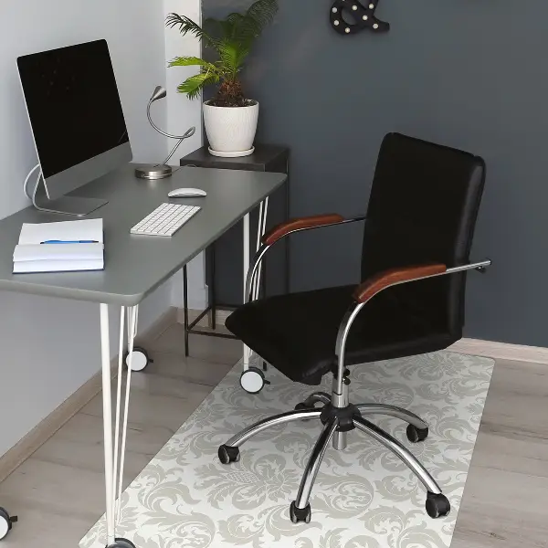 Tapis protège sol Papier peint floral