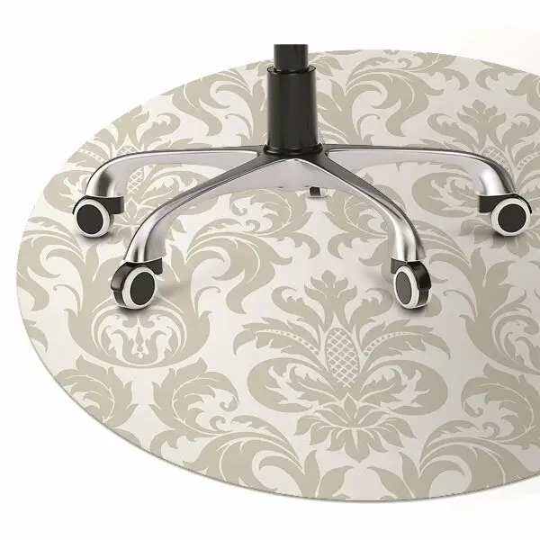 Tapis protège sol Papier peint floral