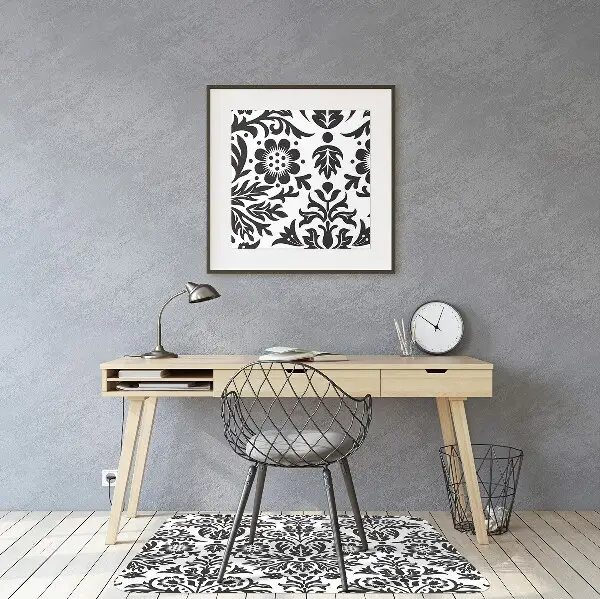 Tapis bureau Motif floral