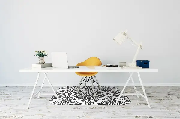 Tapis bureau Motif floral