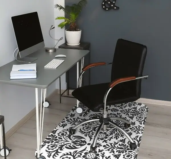 Tapis bureau Motif floral