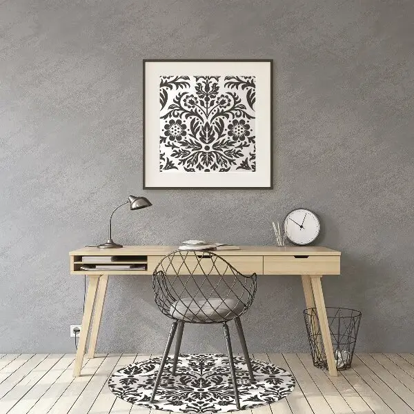 Tapis bureau Motif floral
