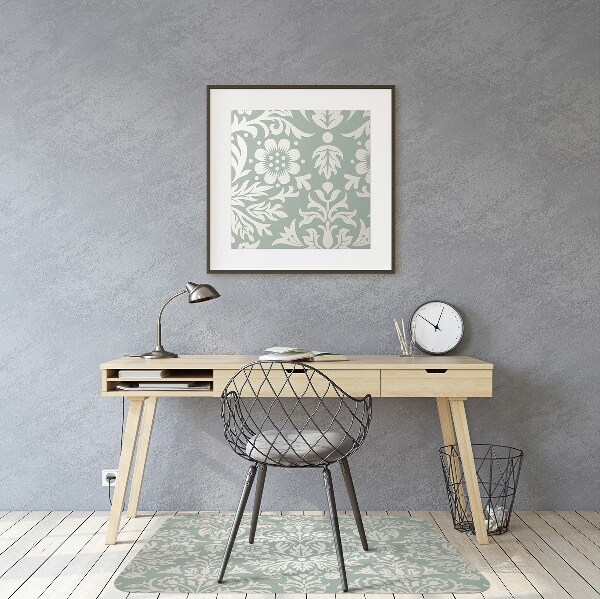 Tapis bureau Motif floral